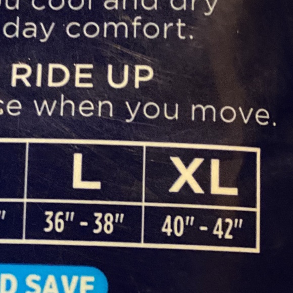 NWT CHAMPION elite 5 tagless boxer briefs XL 40”-42”underwear moisture wicking - Picture 8 of 8